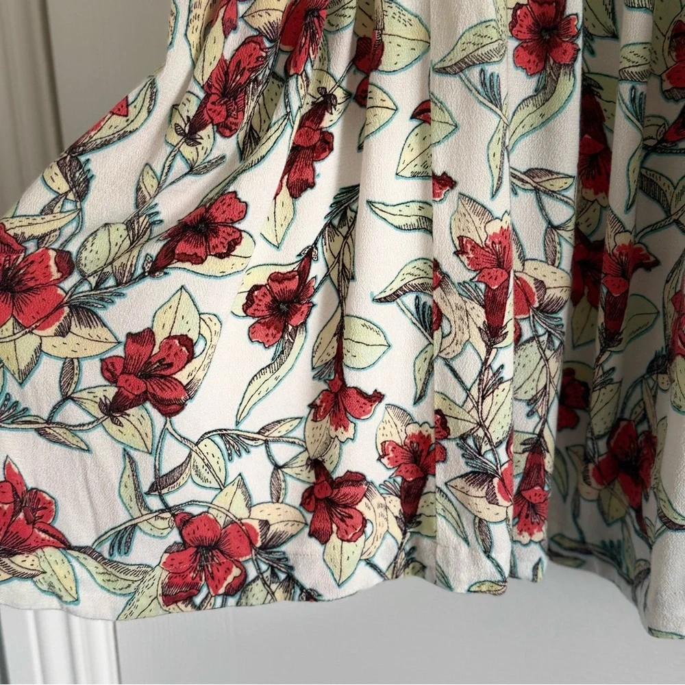 Free People Dear You Floral Printed Mini Dress Large - Picture 6 of 10